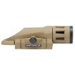 Picture of INFORCE WML-Weapon Mounted Light  Multifunction Weaponlight  Gen 2  Fits Picatinny  Flat Dark Earth  400 Lumen for 1.5 Hours  White LED  Constant/Momentary/Strobe  Ability to Switch Between Momentary Only to Full Function Modes IF71002DE