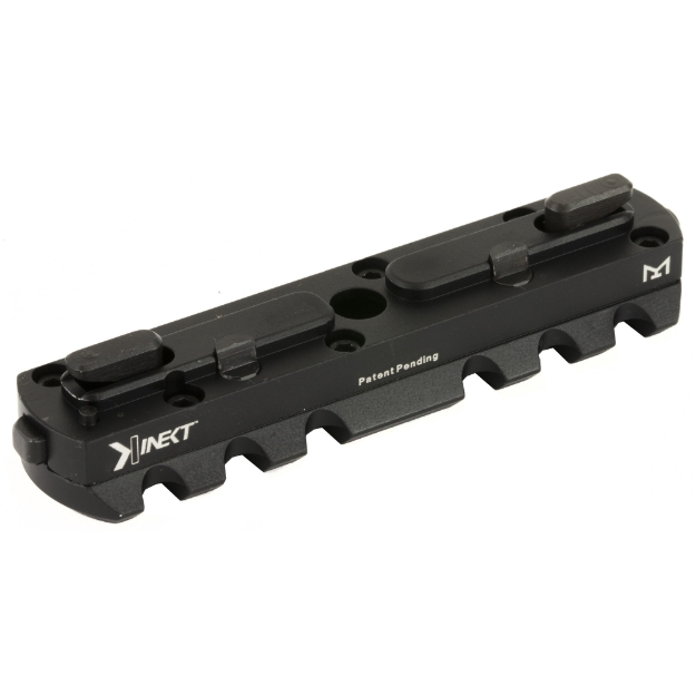 Picture of Kinetic Development Group  LLC Kinect MLOK QD Swivel Mount  Extended  Black Finish KIN5-230