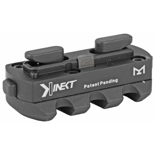 Picture of Kinetic Development Group  LLC Kinect Rail  Fits M-LOK  3 Slot Picatinny Rail (Single M-LOK)  Black KIN5-100