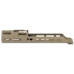 Picture of Kinetic Development Group  LLC SCAR MREX M-Lok MKII Handguard  4.25"  Fits SCAR 16s/17s  Includes 2 M-Lok Pic Rail Sections  Flat Dark Earth MRX5-MK2-130