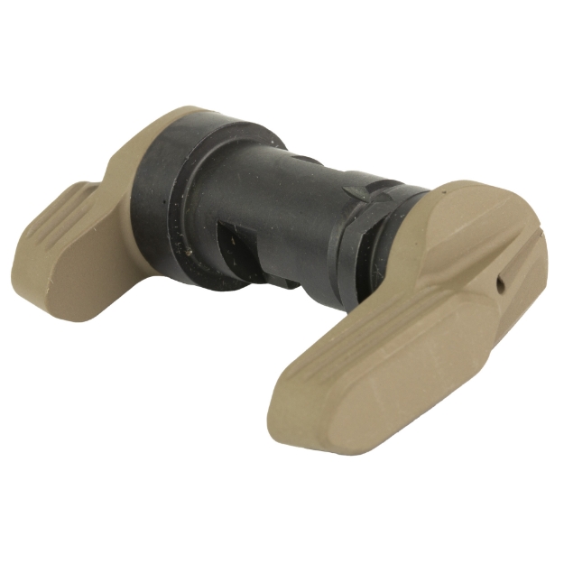 Picture of Kinetic Development Group  LLC SCAR Talon Ambidextrous 45/90 Safety Selector  2 Lever Kit  For SCAR Rifles  Anodized Finish  Flat Dark Earth SCP5-130