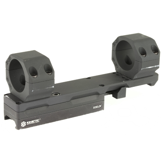 Picture of Kinetic Development Group  LLC SIDELOK  Cantilever Scope Ring Mount Modular Kit  30mm  Black Finish SID5-140