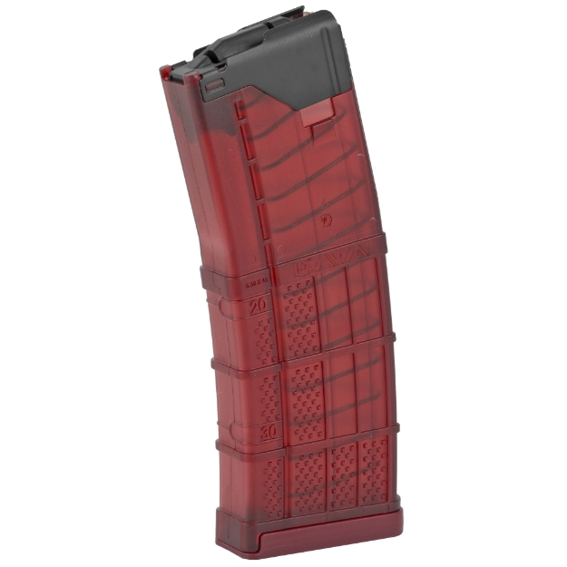 Picture of Lancer Lancer  Magazine  L5 Advanced Warfighter  223 Remington/556NATO  30 Rounds  Fits AR Rifles  Polymer  Translucent Red 999-000-2320-54