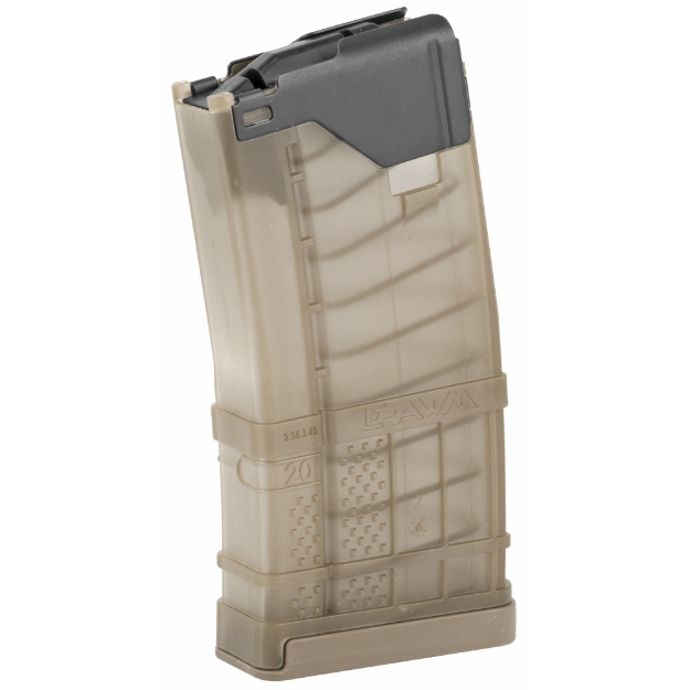 Picture of Lancer Magazine  L5 Advanced Warfighter  223 Remington/556NATO  20 Rounds  Fits AR Rifles  Translucent Dark Earth 999-000-2320-14