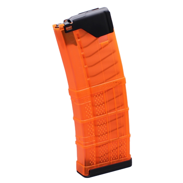 Picture of Lancer Magazine  L5 Advanced Warfighter  223 Remington/556NATO  30 Rounds  Fits AR Rifles  Polymer  Translucent Orange 999-000-2320-70