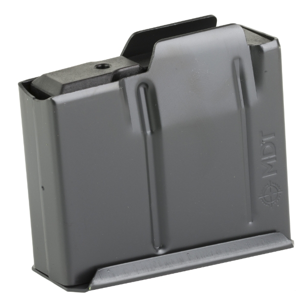 Picture of MDT Magazine  308 Winchester/6.5 Creedmoor  5 Rounds  Black  Fits Short Action AICS Pattern  Comes Without Binder Plate 102918-BLK