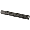 Picture of Nordic Components NC-1 Free Float 15.5" Extended-Length Handguard Assembly  Includes Barrel Nut and Lock Ring  Threaded Mounting Points Accommodate Nordic Rail Sections  Not M-LOK Compatible  Black FFT-NC1-XL