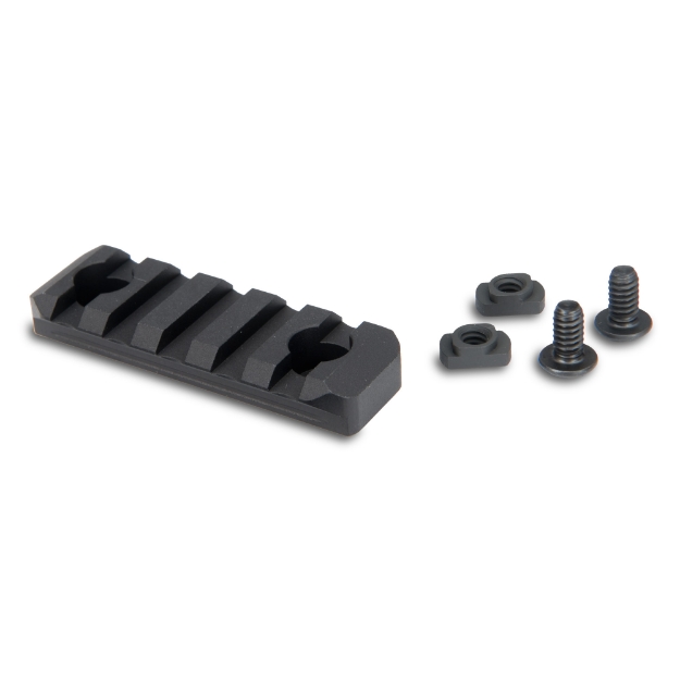 Picture of Nordic Components Picatinny  Mount  5 Slot  Fits M-LOK  Black TRL-MLOK-STD-5