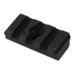 Picture of Nordic Components Shotgun Magazine Tube Components  Black  Picatinny Rail for Barrel Clamp TRL-BCT-150K