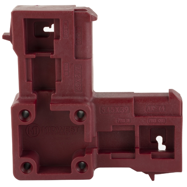 Picture of Midwest Industries AK Receiver Maintenance Block  Polymer Construction  Red  Compatible with AK47/AK74 Receivers MI-AKLRB