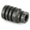 Picture of Midwest Industries Blast Diverter  1/2-28 Threads  Fits 5.562/.223 Pistols or Rifles  Linear Comp Design Diverts Muzzle Blast Forward  Black Finish MI-PBD