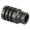 Picture of Midwest Industries Blast Diverter  5/8-24 Threads  Fits 30 Caliber Pistols or Rifles  Linear Comp Design Diverts Muzzle Blast Forward  Black Finish MI-30PBD