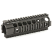 Picture of Midwest Industries Carbine Length Generation 2 Two Piece Drop-In-Handguard  Fits AR-15 Rifles  4-Rail Handguard  Built-In QD Points  7"  Black MCTAR-20G2