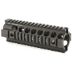 Picture of Midwest Industries Carbine Length Generation 2 Two Piece Drop-In-Handguard  Fits AR-15 Rifles  4-Rail Handguard  Built-In QD Points  7"  Black MCTAR-20G2