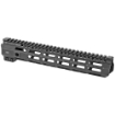 Picture of Midwest Industries Combat Rail  Handguard  11.5 " Length  M-LOK  Includes 5-Slot Polymer Rail Section  Barrel Nut and Wrench  Fits AR-15  Black Anodized Finish MI-CRM11.5