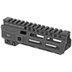 Picture of Midwest Industries Combat Rail  Handguard  6" Length  M-LOK  Includes 5-Slot Polymer Rail Section  Barrel Nut and Wrench  Fits AR-15  Black Anodized Finish MI-CRM6