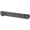 Picture of Midwest Industries Combat Rail Light Weight M-LOK Handguard  Fits AR-15 Rifles  14" Free Float Handguard  Wrench and Mounting Hardware Included  5-Slot Polymer M-LOK Rail included  Black MI-CRLW14