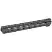 Picture of Midwest Industries Combat Rail Light Weight M-LOK Handguard  Fits AR-15 Rifles  15" Free Float Handguard  Wrench and Mounting Hardware Included  5-Slot Polymer M-LOK Rail included  Black MI-CRLW15