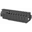 Picture of Midwest Industries Combat Rail T-Series  Free Float Handguard  7.25" Length  Quad Rail  Includes Barrel Nut and Wrench  Fits AR-15 Rifles  Black Anodized Finish MI-CRT7.25