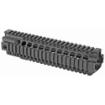 Picture of Midwest Industries Combat Rail T-Series  Free Float Handguard  9.25" Length  Quad Rail  Includes Barrel Nut and Wrench  Fits AR-15 Rifles  Black Anodized Finish MI-CRT9.5