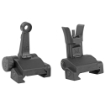 Picture of Midwest Industries Combat Rifle Sight Set  Adjustable Front and Rear Sight  Low Profile  Flip-Up  Includes A2 Sight Tool  Black Finish MI-CRS-SET