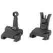 Picture of Midwest Industries Combat Rifle Sight Set  Adjustable Front and Rear Sight  Low Profile  Flip-Up  Includes A2 Sight Tool  Black Finish MI-CRS-SET