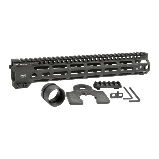 Picture of Midwest Industries Gen 4 M-Series Handguard  M-LOK  Fits AR-15 Rifles  12.625"  Black MI-G4M12.625