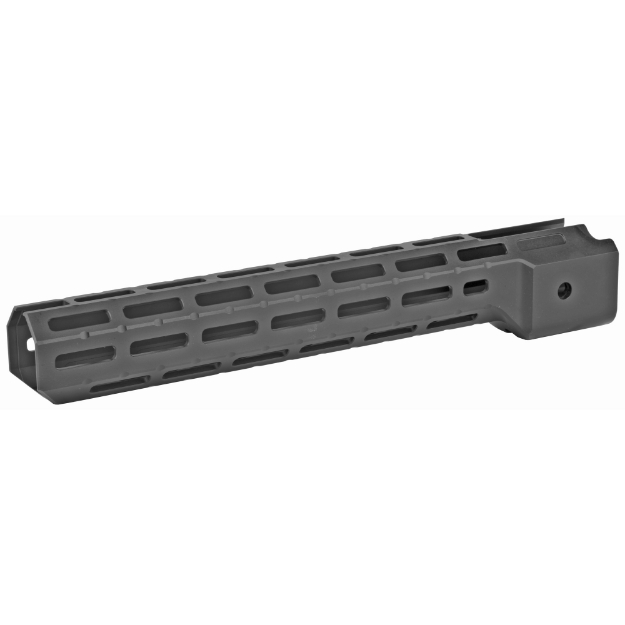 Picture of Midwest Industries Handguard  14" Length  M-LOK  Fits Ruger PC9 Carbine  Not Compatible with Fiber Optic Front Sight  Black Anodized Finish MI-CRPC9X