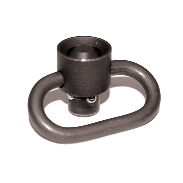 Picture of Midwest Industries Heavy Duty Flush Button Quick Detach Sling Swivel  Black MI-HDFS
