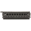 Picture of Midwest Industries Mid-Length Generation 2 Two Piece Drop-In-Handguard  Fits AR-15 Rifles  4-Rail Handguard  Built-In QD Points  9"  Black MCTAR-18G2