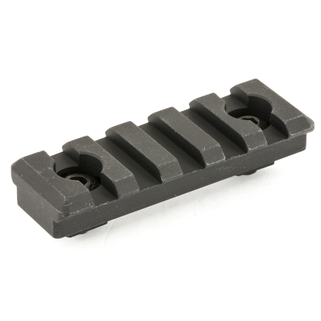 Picture of Midwest Industries M-LOK 1913 Milspec Rail Section  5 Slot  M-LOK compatible  Black MI-5MR