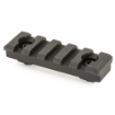 Picture of Midwest Industries M-LOK 1913 Milspec Rail Section  5 Slot  M-LOK compatible  Black MI-5MR