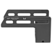 Picture of Midwest Industries M-LOK Light Mount with Hand Stop  Aluminum  Fits Keltec KSG  Black Anodized Finish MI-KSG-MM