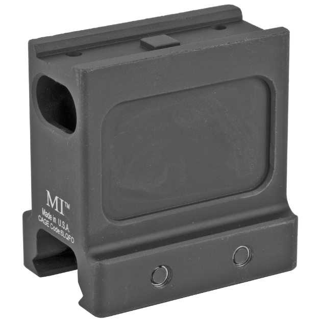 Picture of Midwest Industries NV-Height Mount  Aluminum  Black Anodized Finish  Fits Aimpoint T-1 MI-T1-NV