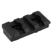 Picture of Midwest Industries Polymer M-LOK Rail  Fits M-LOK Handguards  3 Slot  Polymer Construction  Matte Finish  Black  Hardware Included MI-3PMR