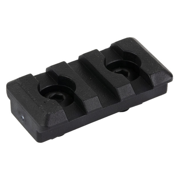 Picture of Midwest Industries Polymer M-LOK Rail  Fits M-LOK Handguards  3 Slot  Polymer Construction  Matte Finish  Black  Hardware Included MI-3PMR
