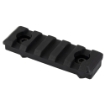 Picture of Midwest Industries Polymer M-LOK Rail  Fits M-LOK Handguards  5 Slot  Polymer Construction  Matte Finish  Black  Hardware Included MI-5PMR