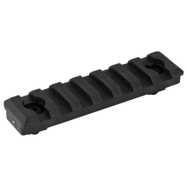 Picture of Midwest Industries Polymer M-LOK Rail  Fits M-LOK Handguards  7 Slot  Polymer Construction  Matte Finish  Black  Hardware Included MI-7PMR