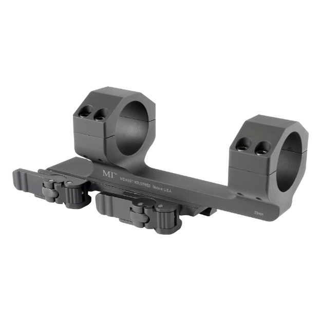 Picture of Midwest Industries QD Scope Mount  30mm  with 1.5" Offset  Black Finish MI-QD30SM