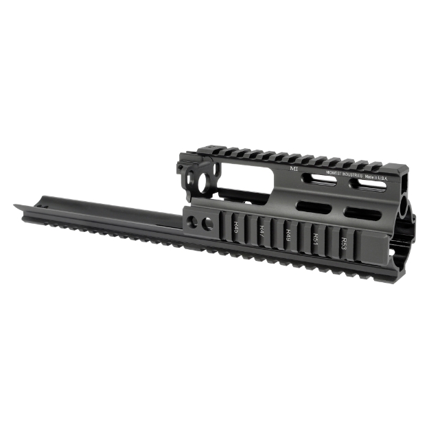 Picture of Midwest Industries Rail Extension  Picatinny  Fits SSR SCAR 16 & 17 Series  Black MI-S1617-SSR
