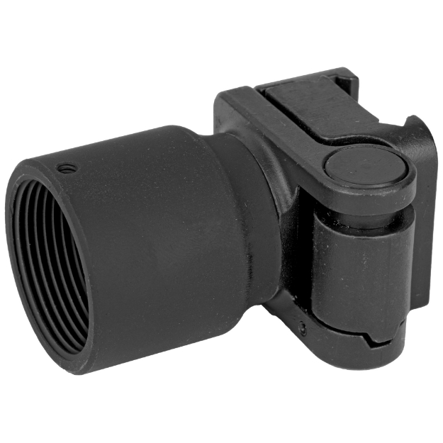 Picture of Midwest Industries Side Folder w/ Buffer Tube Adaptor  Black  Fits Picatinny Rail MI-STAP-SF-BT