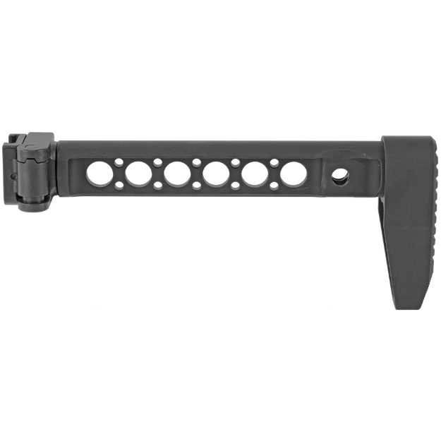 Picture of Midwest Industries Side Folder with Light Weight Stock  Black  Fits Picatinny Rail MI-STAP-SF-LWS