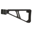 Picture of Midwest Industries Side Folding Fixed Stock  Black  Fits Picatinny Rail MI-STAP-SF-FES