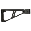 Picture of Midwest Industries Side Folding Fixed Stock  Black  Fits Picatinny Rail MI-STAP-SF-FES