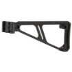 Picture of Midwest Industries Side Folding Fixed Stock  Black  Fits Picatinny Rail MI-STAP-SF-FES