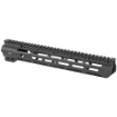 Picture of Midwest Industries Slim Line Handguard  12.625" Length  M-LOK  Aluminum  Fits AR-15 Rifles  Includes 5-Slot Polymer Rail  Black Anodized Finish MI-SLH12.625