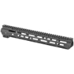 Picture of Midwest Industries Slim Line Handguard  14" Length  M-LOK. Aluminum  Fits AR-15 Rifles  Includes 5-Slot Polymer Rail  Black Anodized Finish MI-SLH14