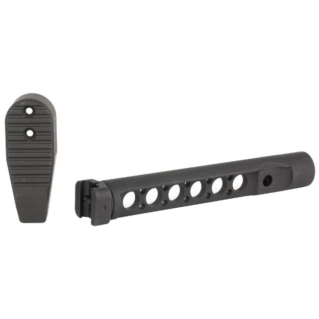 Picture of Midwest Industries Stock Tube with Light Weight Stock  Black  Fits Picatinny Rail MI-STAP-LWS