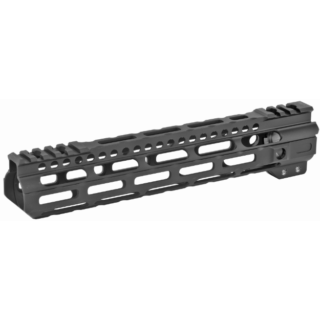 Picture of Midwest Industries Ultra Lightweight M-LOK Handguard  Fits AR-15 Rifles  10.5" Free Float Handguard  Wrench and Titanium Hardware Included  5-Slot Polymer M-LOK Rail included  Black MI-ULW10.5