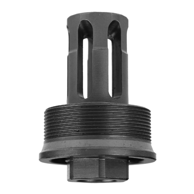 Picture of Primary Weapons Systems Flash Suppressing Compensator  MOD 2  762x39  14x1 LH Thread  Fits AK47  Black 3G2FSC14F-1F